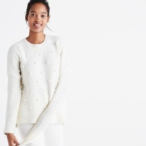 Madewell Bobble Pullover Sweater